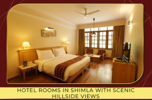 Hotel Rooms in Shimla with Scenic Hillside Views