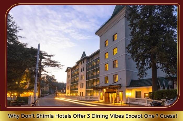 Why Don’t Shimla Hotels Offer Multiple Dining Experiences—Except This One? Guess.